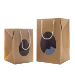 Bag Box per Uova di Pasqua Avana