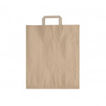 Shopper Flat Bag Carta Naturale Avana
