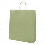Shopper Carta Trendy Verde Salvia Verticale