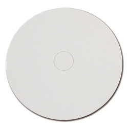Disco in Cartone Top Quality Bianco grammatura 2200 gr/mq