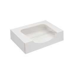 Food Box di Cartone Onda Nano-micro con Finestra Bianco