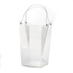 Shopper Plastica per Vasi Trasparente