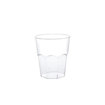 Bicchieri plastica trasparente 50cc monouso