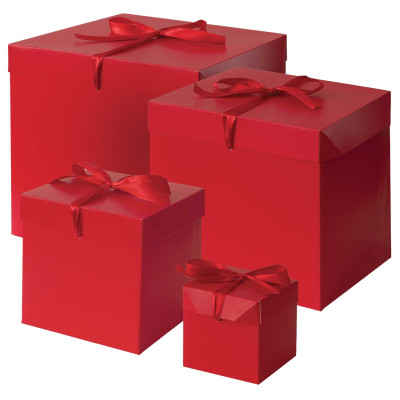 Confezione regalo con coperchio, scatola regalo grande, scatola