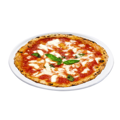 Piatti monouso per pizza in polpa di cellulosa 32,5cm - Eurofides