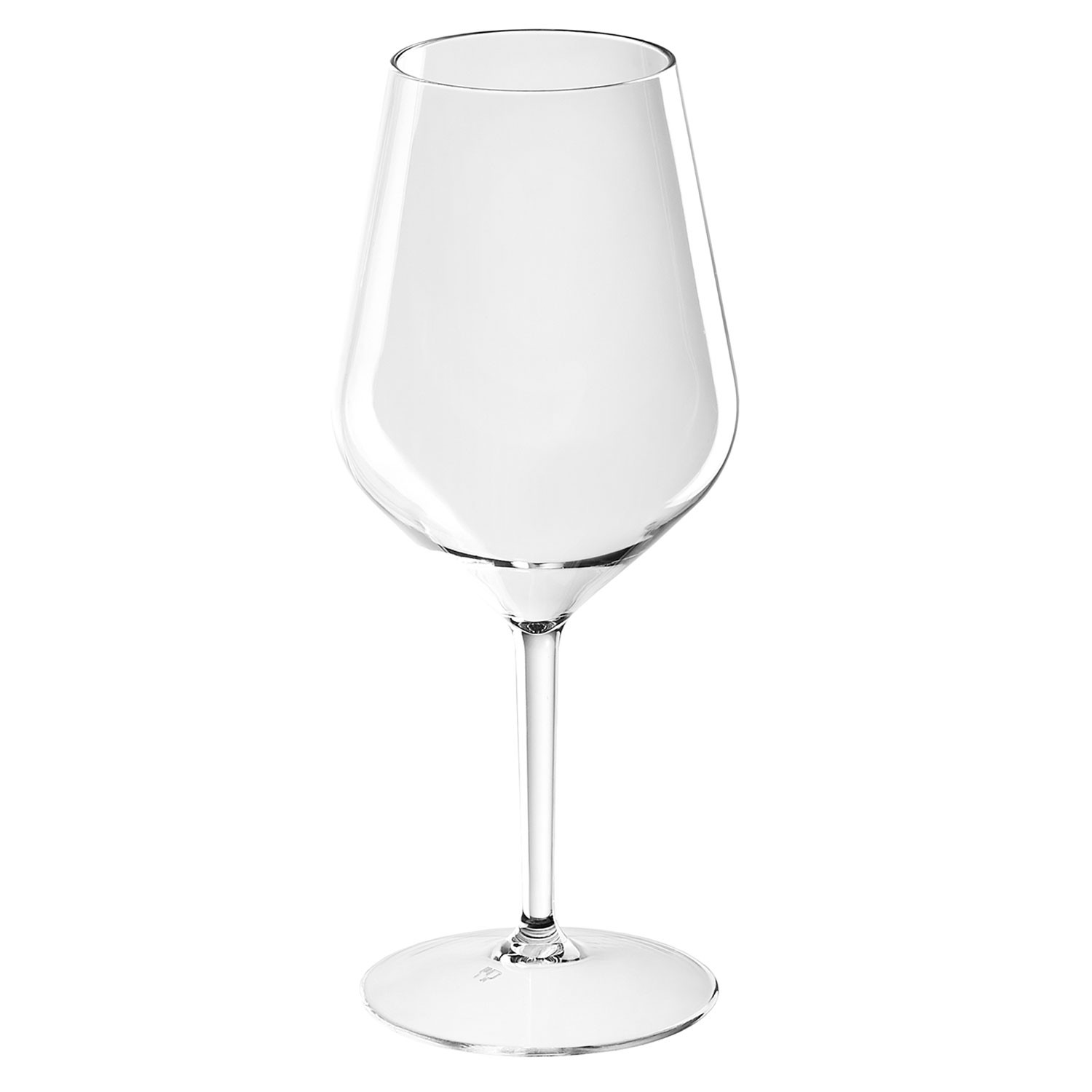 in Plastica Confezione da 6 da 285 ml per Uso Esterno Bicchieri da Vino Bianco/Rosso 