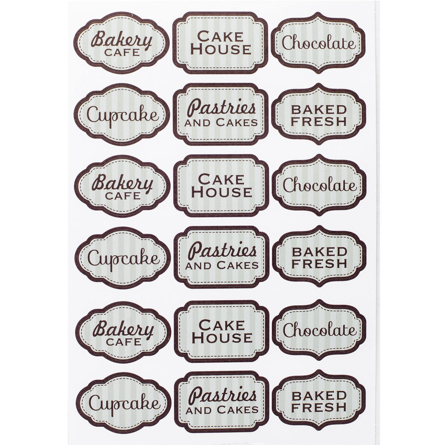 Etichette Adesive Bakery Eurofides