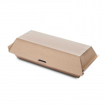 Confezione da 100 scatole regalo in cartone kraft, taglia S, contenitori per  alimenti, da asporto, usa e getta, confezione regalo (100, S) : :  Commercio, Industria e Scienza