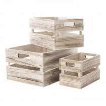 Mini cassetta in legno media per decorazione in offerta - PapoLab