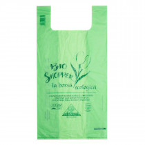 Shopper bio bianche, fornitura packaging, Shopper biodegradabili