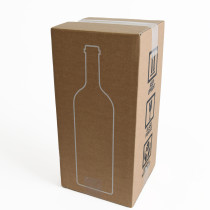 Scatole per Spedizione Bottiglie Standard Vin, 1-6 bottiglie