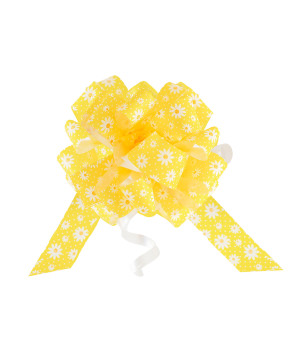 Coccarda Pull-Bow Margherite Giallo