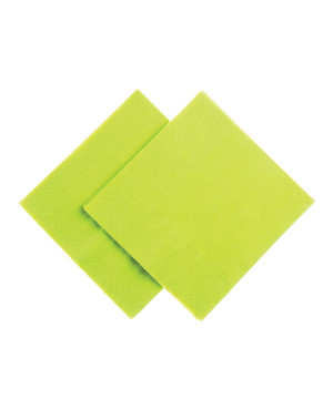 Tovaglioli Tissue Unicolor Verde Mela