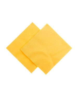 Tovaglioli Tissue Unicolor 25x25 cm Giallo