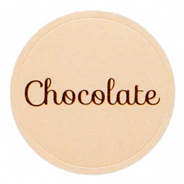Etichetta Adesiva Chocolate Mix