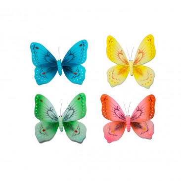Farfalle Decorative Medie in Colori Assortiti