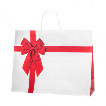 Shopper Red Bow