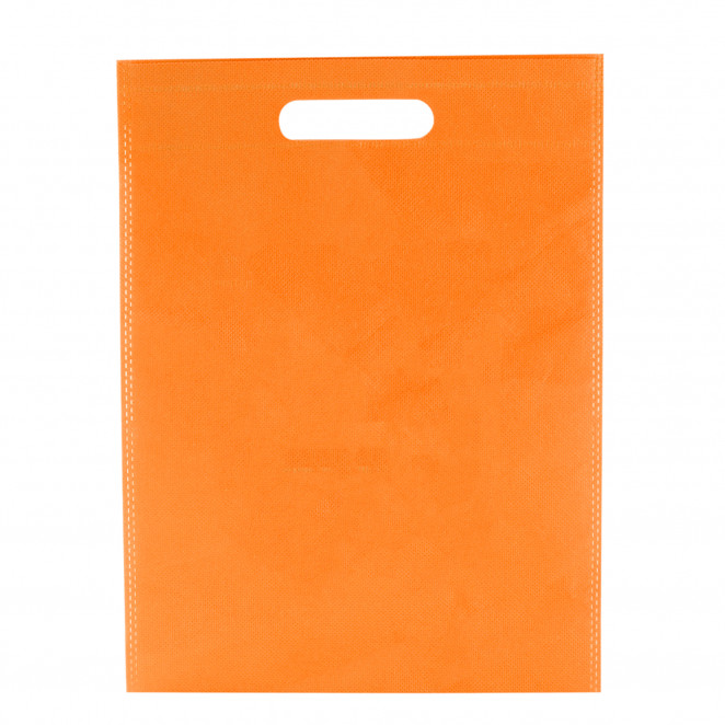 Shopper TNT Colorato manico fustellato Arancio