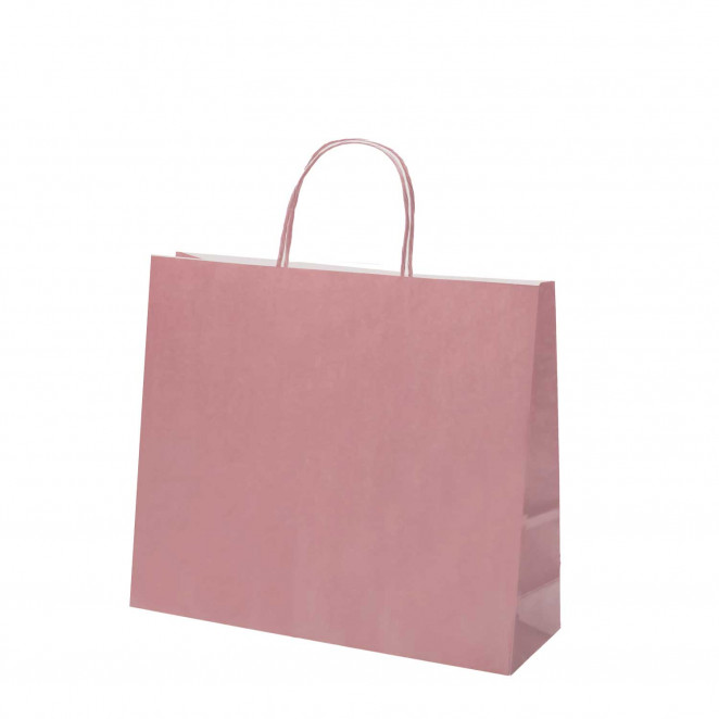 Shopper Carta Trendy Rosa Antico Orizzontale
