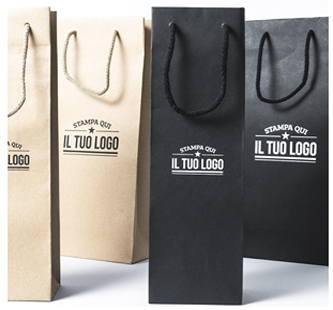 Shopper CARTA personalizzate shoppers buste sacchetti borse borsa per la spesa 1 